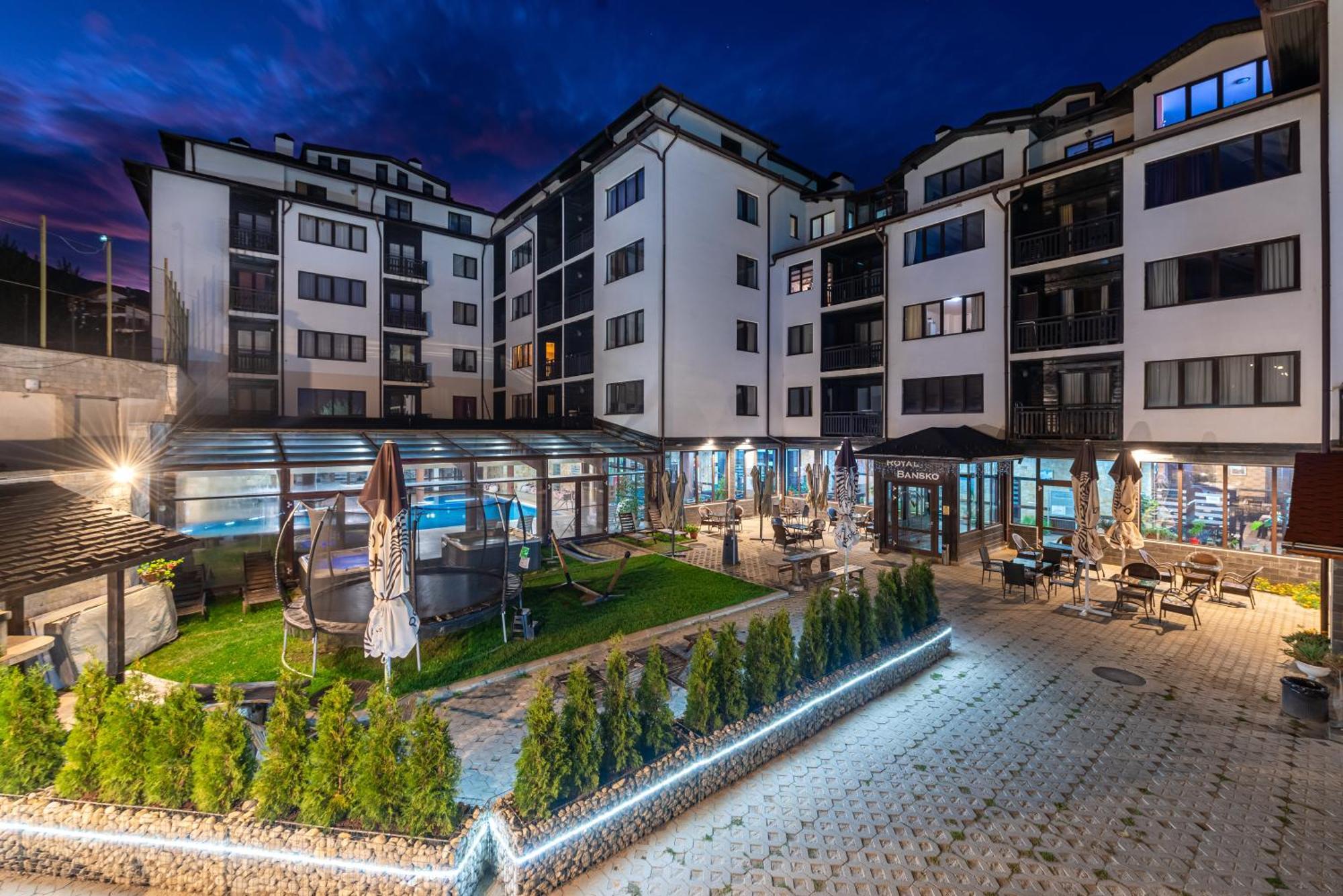 Royal Bansko - Accommodation, BB, Half Board Plus&All Inclusive Exteriör bild
